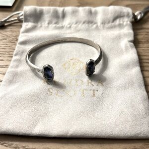 Kendra Scott Elton Bracelet - Rhodium and Abalone